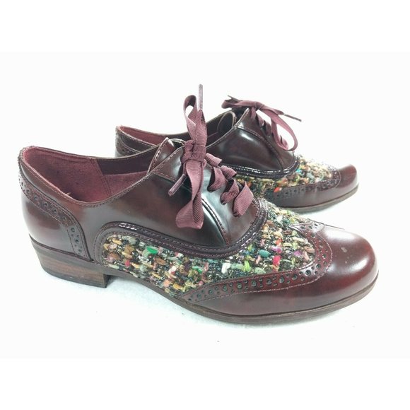 Clarks hamble oak burgundy deals